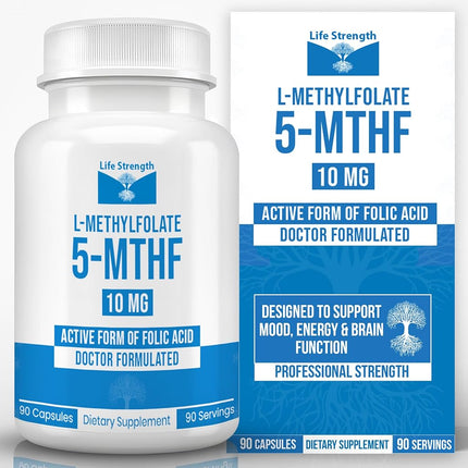 Life Strength 10 MG L-Methylfolate Maximum Potency