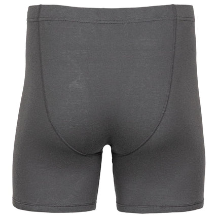 Gildan Men's Underwear Covered Waistband Boxer Briefs, Multipack, Black/Charcoal/Navy (5-pack), S