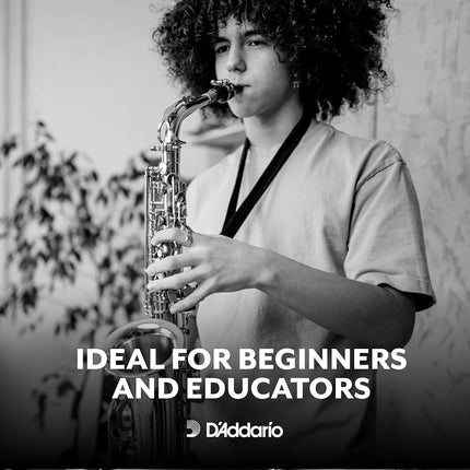 D’Addario Woodwinds - Rico Alto Sax Reeds - Reeds for Alto Saxophone - Alto Saxophone Reeds Crafted for Beginners, Students, Educators - Strength 2.5, 10-Pack