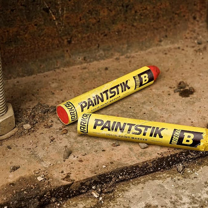 Markal 80226 B Paintstik Solid Paint Ambient Surface Marker, Green (Pack of 12)