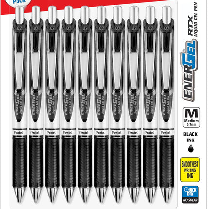 Pentel Energel 0.7 MM RTX Retractable Deluxe Liqui