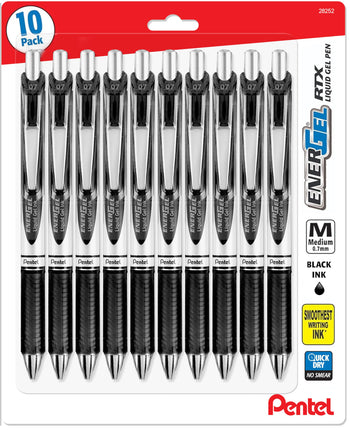Pentel Energel 0.7 MM RTX Retractable Deluxe Liqui