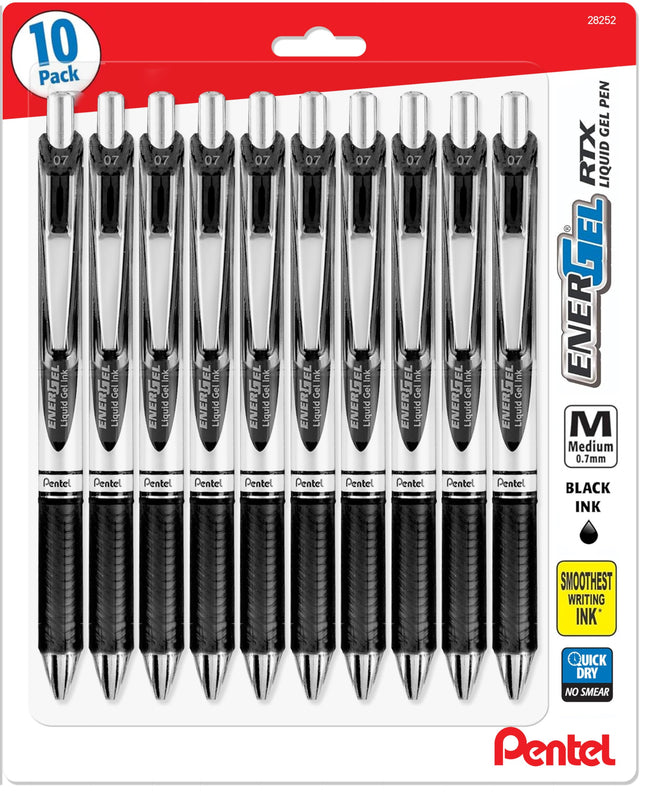 Pentel Energel 0.7 MM RTX Retractable Deluxe Liqui