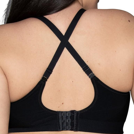 Vanity Fair Women's Beyond Comfort Seamless Bra, Available in Sizes S-2XL, Midnight Black, S