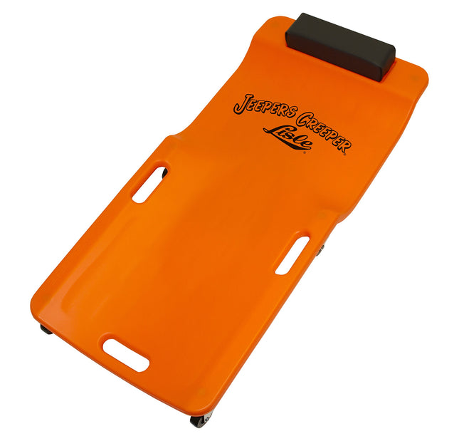 Lisle 93202 Orange Neon Low Profile Plastic Creepe