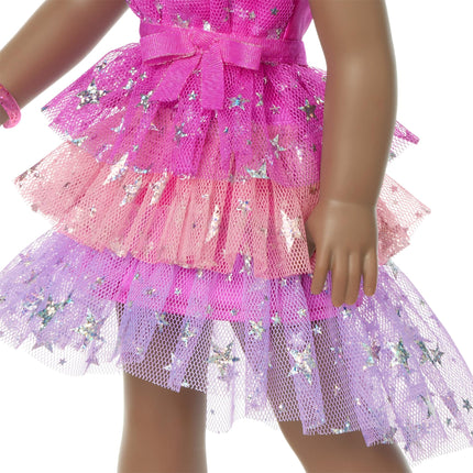American Girl, AG Sisters Glitz & Glam Doll Clothes Fashion Set for 14.5" Dolls 7 Pieces for Ages 4+