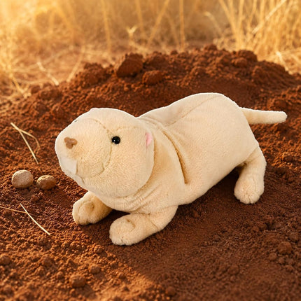 Wild Republic 12295 cuddlekins-mini naked mole rat 8" Stuffed Animal Plush Toy,Black
