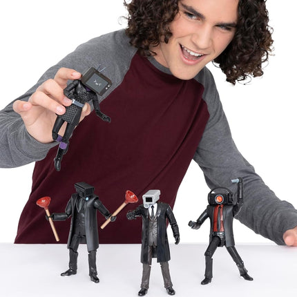 SKIBIDI Toilet Deluxe Figure TV Woman, Collectible Figures, Officially Licensed Toilet Merch