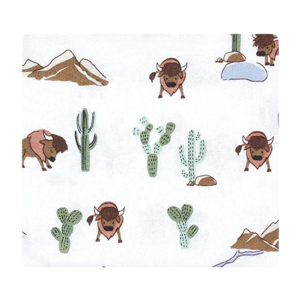 Hudson Baby Unisex Baby Cotton Flannel Receiving Blankets 7-Pack Bundle, Wilderness, One Size