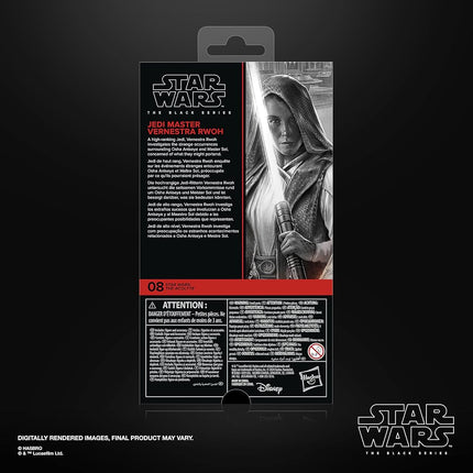 Star Wars The Black Series Jedi Master Vernestra Rwoh, The Acolyte Collectible 6 Inch Action Figure