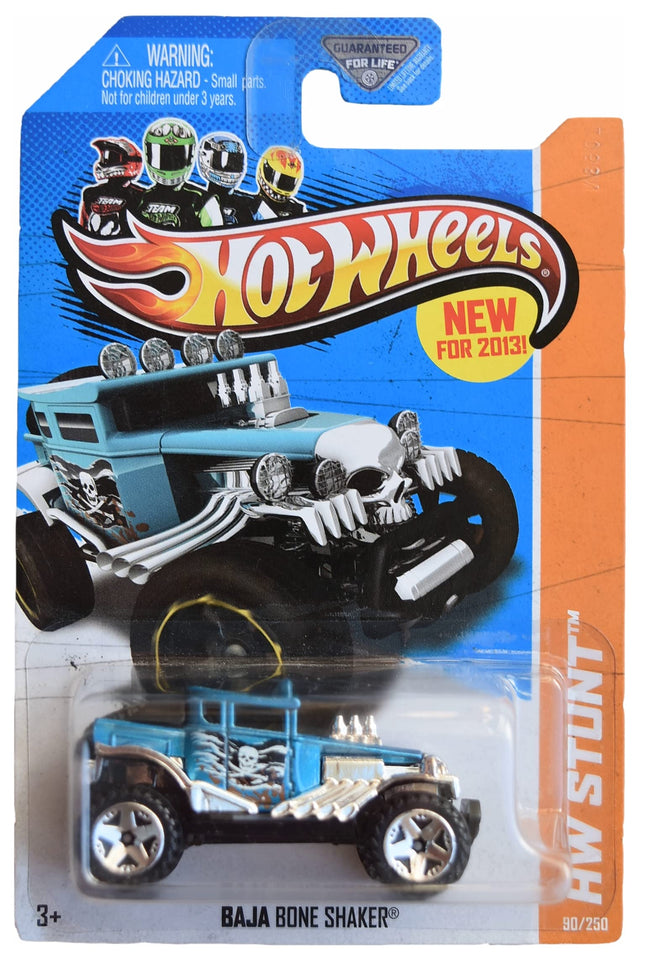 Hot Wheels Baja Bone Shaker, [Blue] 90/250 Stunt