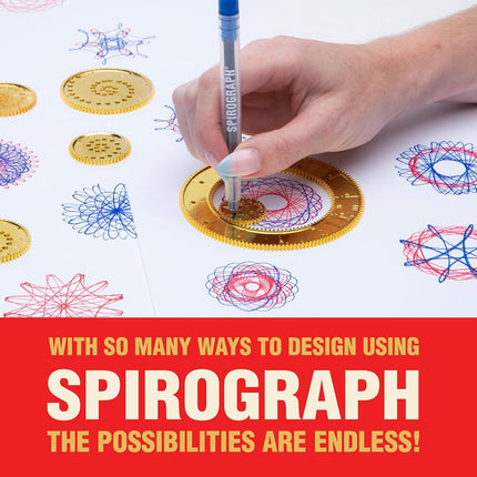 Spirograph Die-cast Collector’s Set, Multi, 14 piece (1021RZ)