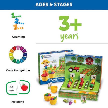 Learning Resources Veggie Farm Sorting Set