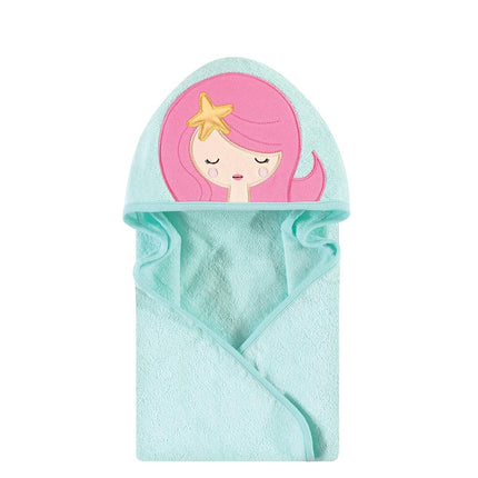 Hudson Baby Unisex Baby Cotton Animal Face Hooded 