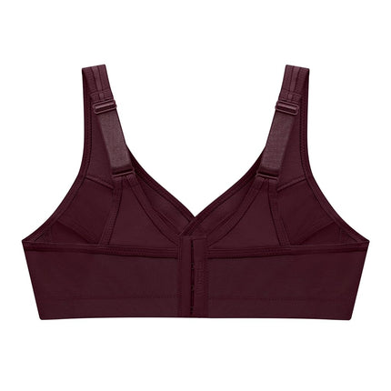 Glamorise MagicLift Active Support Wirefree Bra 1005 (Women's & Women's Plus) Wine
