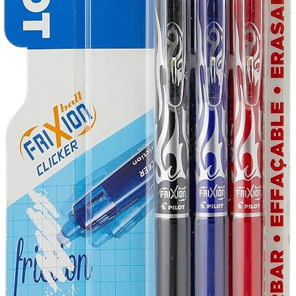 Pilot Frixion Clicker Retractable Erasable Rollerb
