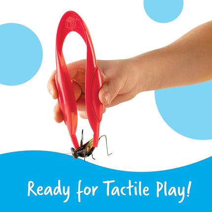 Learning Resources Jumbo Tweezers, Ages 5+, Fine Motor Skills Toy for Sorting & Counting, Preschool Science Tool, Set of 12