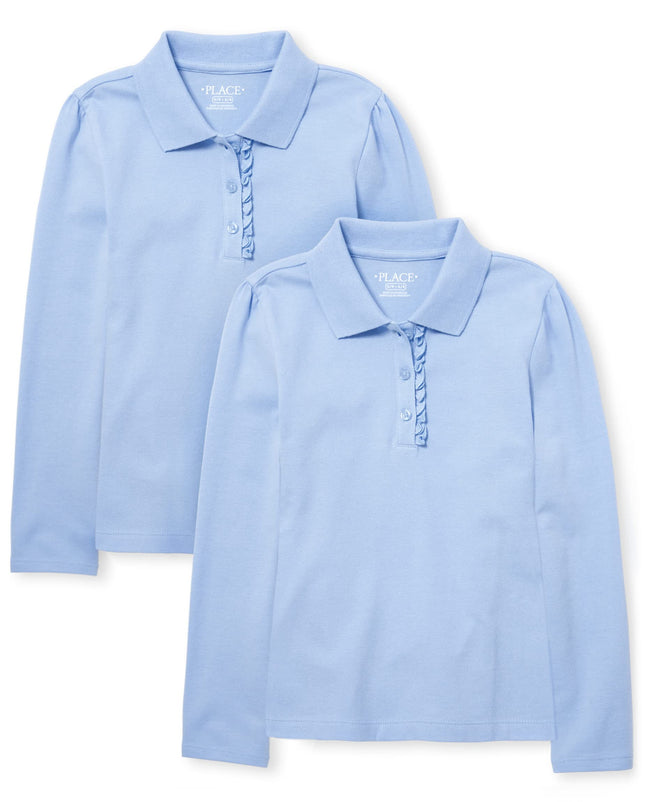The Children's Place Girls' Multipack Long Sleeve 