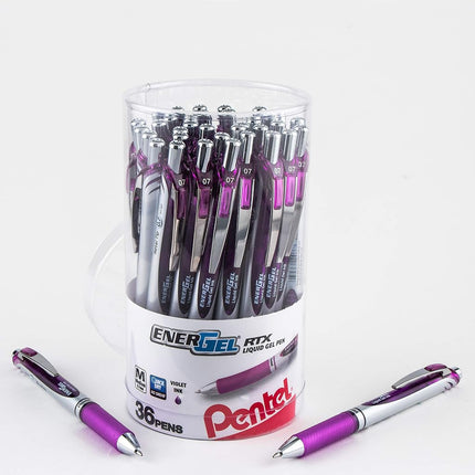 Pentel EnerGel RTX Retractable Liquid Gel Pen Cani