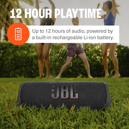 JBL Flip 6 (bleue) + pack avec étui rigide de protection divvi!