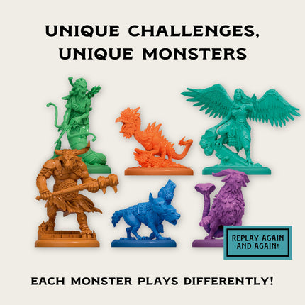 Juegos Horrified de Ravensburger - Monstruos Griegos - Juego de Mesa de Estrategia - Fomenta el Pensamiento Crítico y el Trabajo en Equipo - Jugabilidad Cooperativa - Desafíos de Monstruos Únicos - 1 a 5 Jugadores - Adultos y Niños de 10+