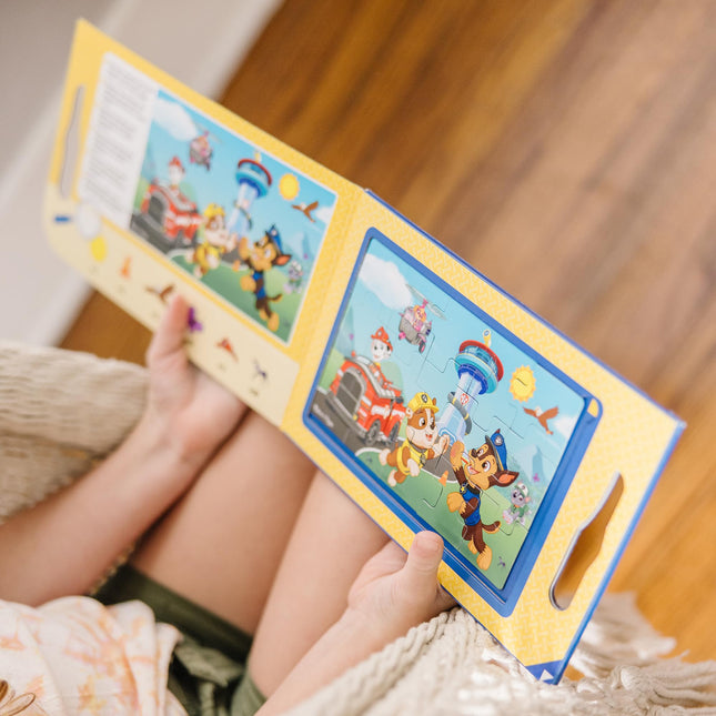 Melissa & Doug PAW Patrol Take-Along Magnetic Jigsaw Puzzles, Multicolor, 33262
