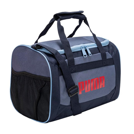 PUMA Kids' Evercat Transformation Duffel, Navy/Red, One Size