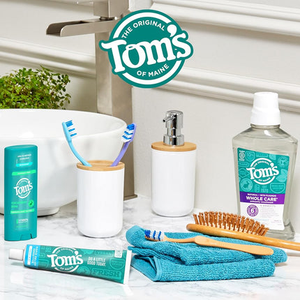 Tom's of Maine Pasta dental natural para alivio rápido para dientes sensibles, paquete múltiple, menta fresca, 3 unidades