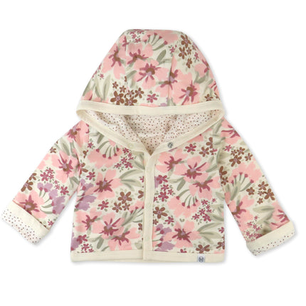 HonestBaby Snap-Front Hooded Jackets, Side-Snap To