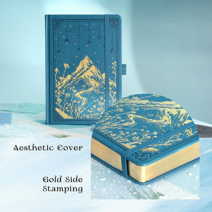 MGGAO Dotted Journal for Women Men, A5 Hardcover Dot Notebook