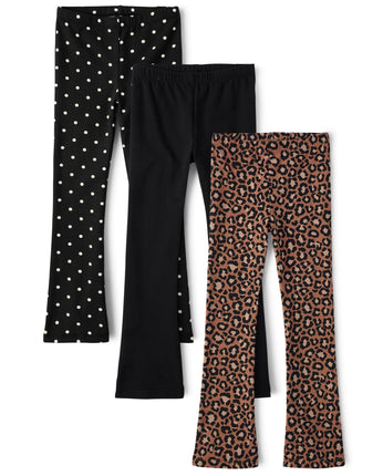 The Children's Place Girls' Flare Legging Pants 3-