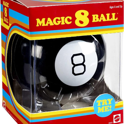 Mattel Games Magic 8 Ball Novelty Fortune-Telling Toy, Ages 3+