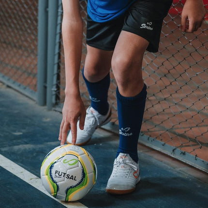 Senda Athletics Rio Training Futsal Ball, Fair Trade Certified - Green, Yellow, Size 4 (Ages 13 and Up)