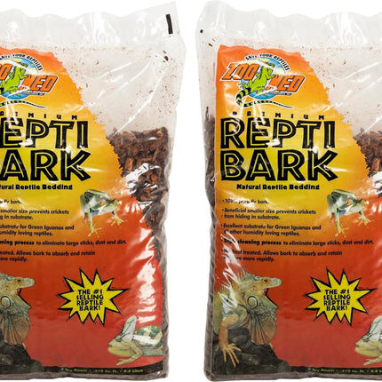 Zoo Med Reptile Bark Fir Bedding, 8 Quarts | Pack 