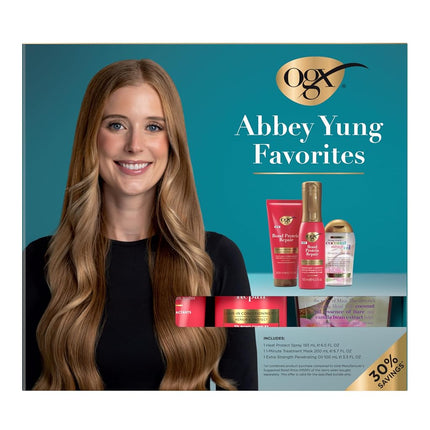 OGX Abbey Yung Favorites Set includes Bond Protein
