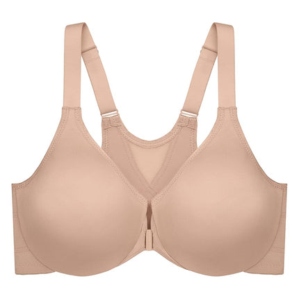 Glamorise Wonderwire Front-Closure Posture Back Underwire Bra 9265 (Women's & Women's Plus)