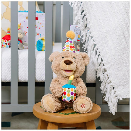 GUND Happy Birthday! Animated Plush Bear