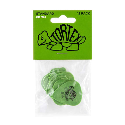 Jim Dunlop 418P.88 Tortex Standard Player Pack (Pack of 12)