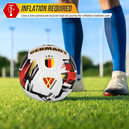 Vizari Country Soccer Ball - Size 3,4,5 for Kids, Youth, Adults | Training & Soccer Game: USA, Mexico, Argentina, Brazil, Germany, Portugal, England