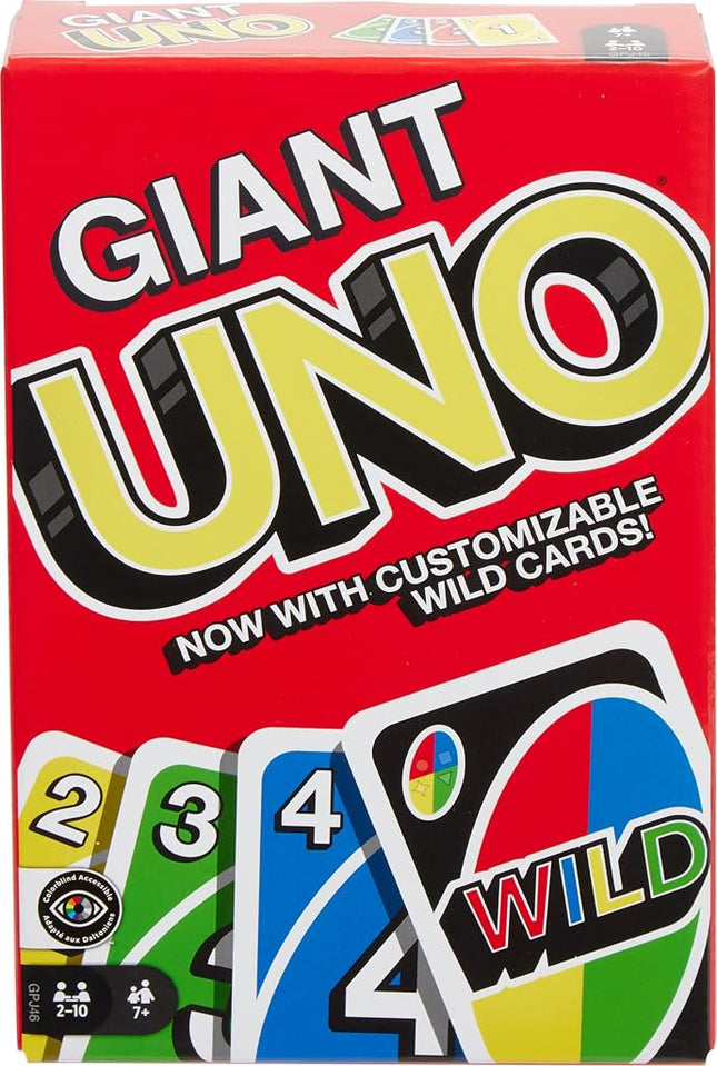 Mattel Games UNO: Classic Giant UNO, Multicolor