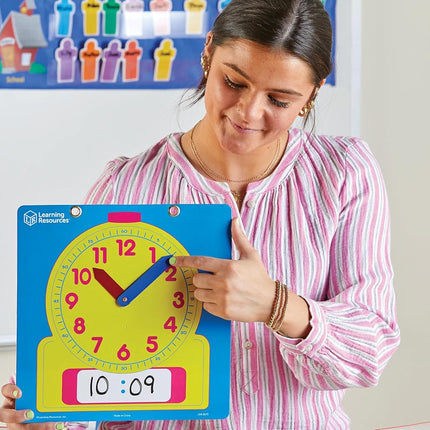 Learning Resources Write & Wipe Demonstration Clock