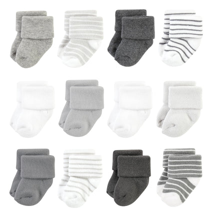 Hudson Baby Unisex Baby Cotton Rich Newborn and Te