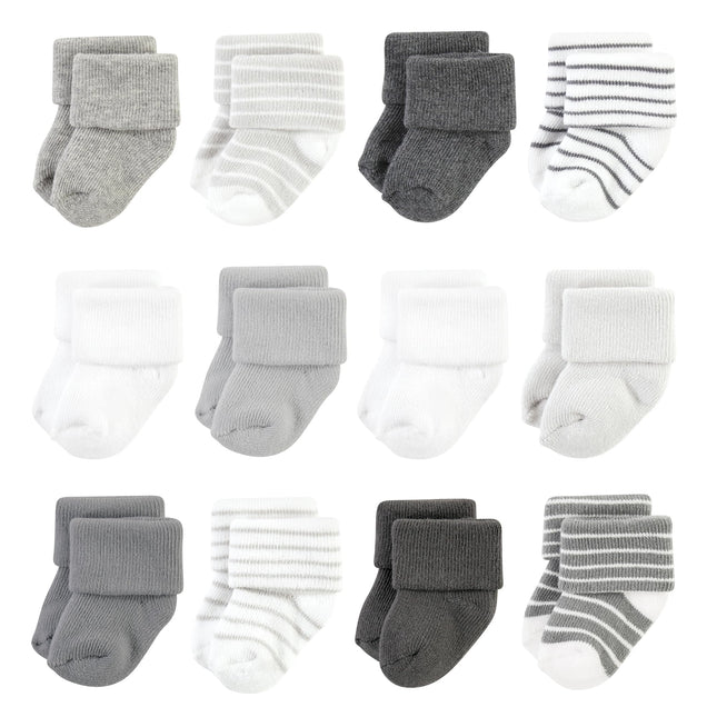 Hudson Baby Unisex Baby Cotton Rich Newborn and Te