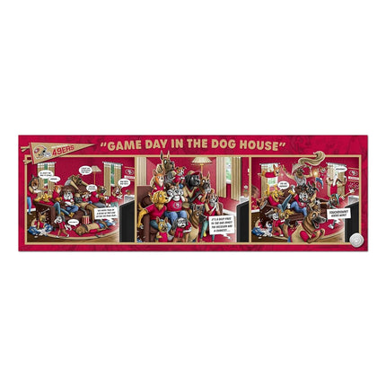 YouTheFan NFL San Francisco 49ers Jour de match dans la niche Puzzle 1000 pièces