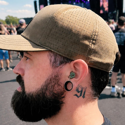 Eargasm High Fidelity Camofield Earplugs for Concerts, Festivals, Musicians, DJs, Night-Life, Motorcycle Hearing Protection - Reusable Camo Ear Plugs for High Fidelity Noise Reduction up to 21 dB