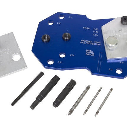 Lisle 68500 Manifold Drill Template for Ford 2V & 