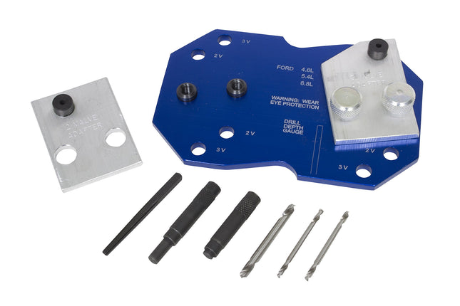 Lisle 68500 Manifold Drill Template for Ford 2V & 