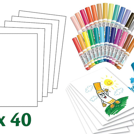 Crayola Pipsqueaks Marker and Paper Set