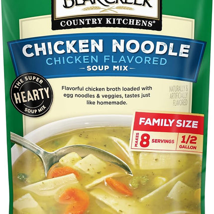 Mezclas para sopa Bear Creek, de fideos con pollo, 8.4 onzas