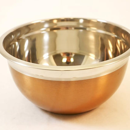 ExcelSteel Copper Tone Stainless Steel Mixing Bowls (Set of 4)
